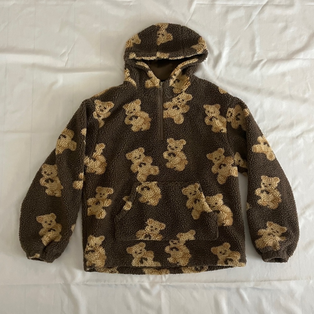Aelfric Eden Brown Teddy Bear Kids Hoodie